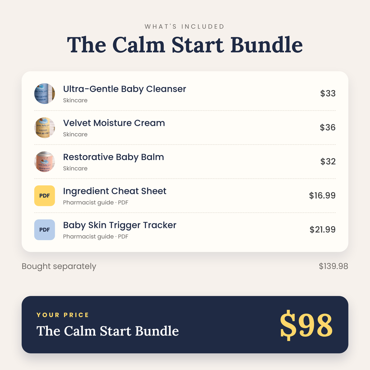 The Calm Start Bundle