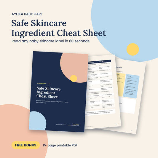 Safe Skincare Ingredient Cheat Sheet